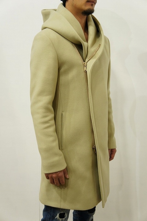 スタイリングがキマる大人気コート！【junhashimoto】【ジュンハシモト】1011720001 WRAP COAT [BEIGE]☆そして、集中。_b0108653_18333000.jpg