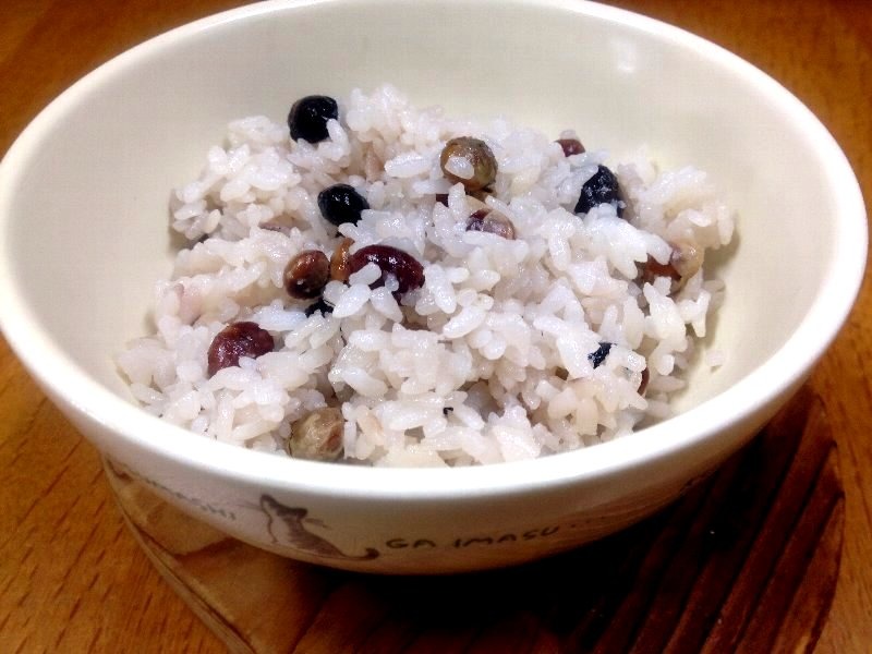 ☆ミックス大豆ご飯☆_c0092953_648426.jpg