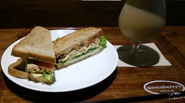 Greenberry\'s COFFEE 三宮駅前店（雲井通6　Suncity2F）_d0076283_23303304.jpg