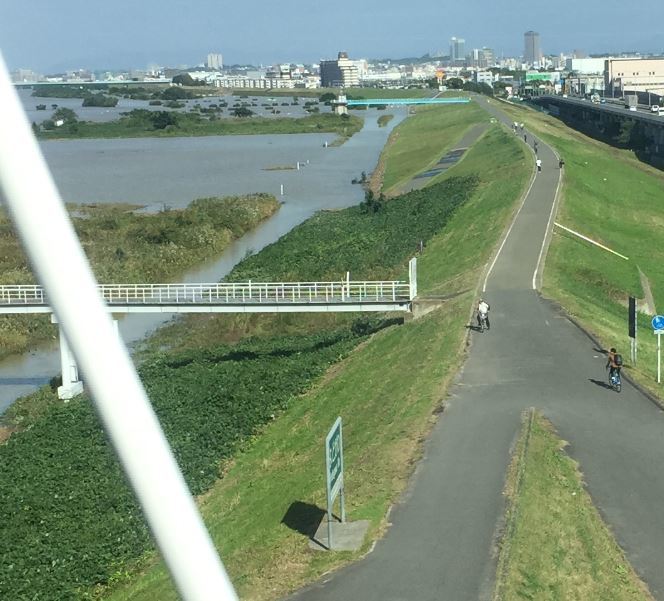 2017/10/23　台風21号通過後の淀川_b0362900_21440264.jpg