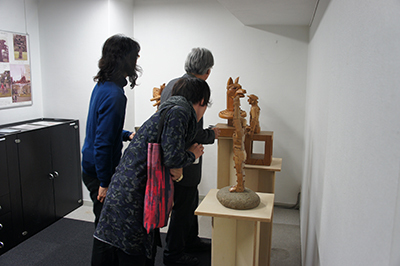 竹田光幸 彫刻展を開催しています。_f0171840_16340786.jpg