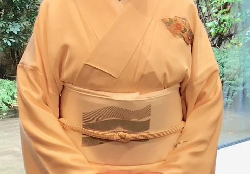 9周年・色無地+御所解帯・訪問着+西陣まいづる螺鈿帯_f0181251_18245322.jpg