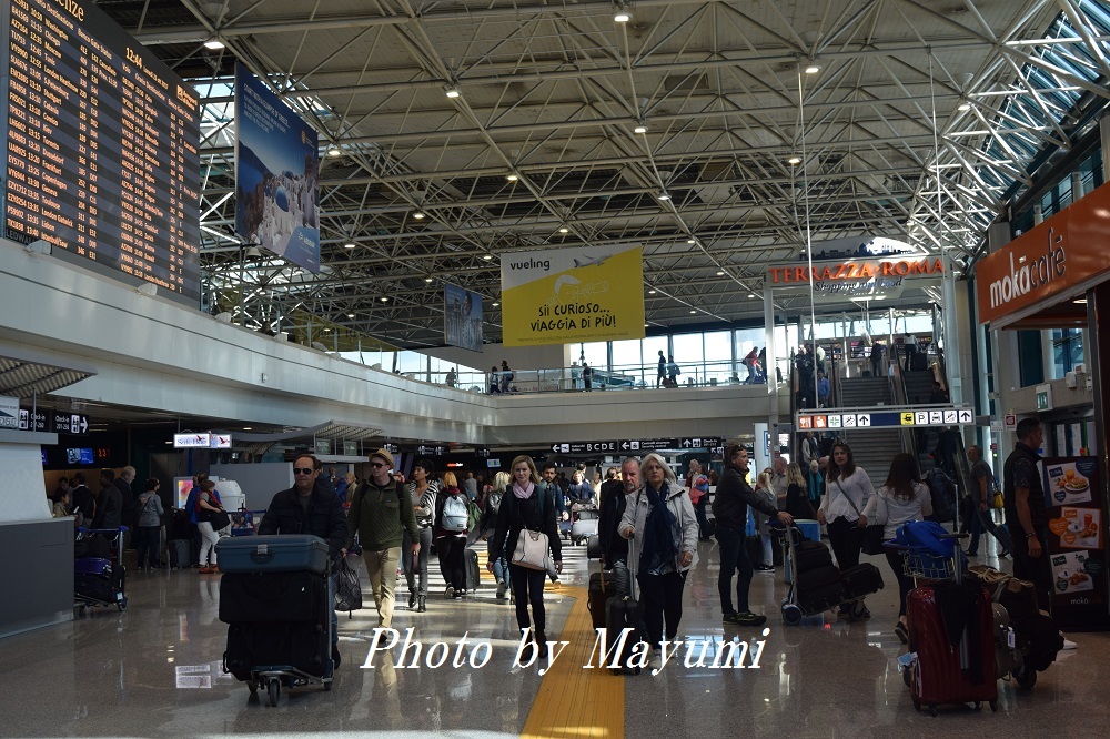 出発 フュミチーノ レオナルド ダ ヴィンチ国際空港 ローマより愛をこめて 出発 フュミチーノ レオナルド ダ ヴィンチ国際空港 ローマより愛をこめて