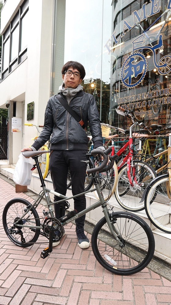 10月23日　渋谷　原宿　の自転車屋　FLAME bike前です_e0188759_15240095.jpg