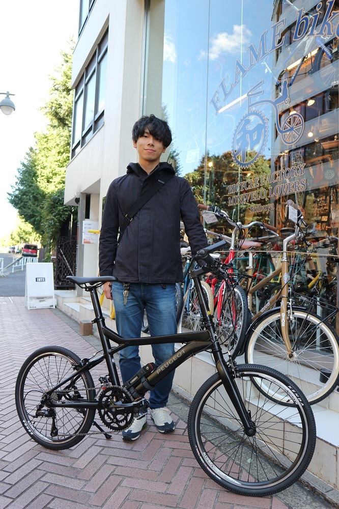 10月23日　渋谷　原宿　の自転車屋　FLAME bike前です_e0188759_15243601.jpg