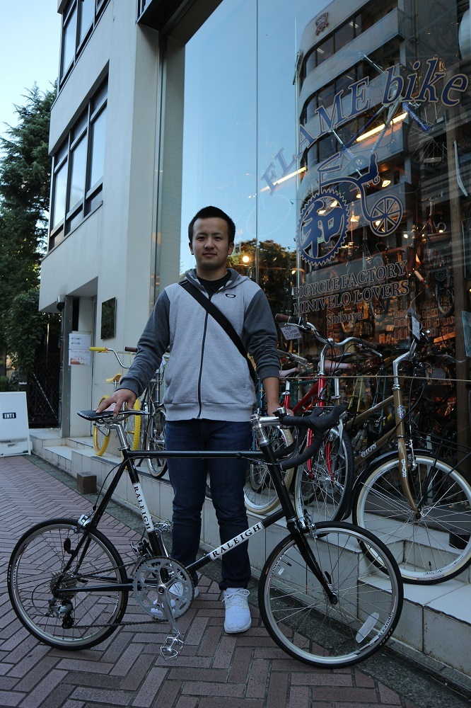 10月23日　渋谷　原宿　の自転車屋　FLAME bike前です_e0188759_17485219.jpg