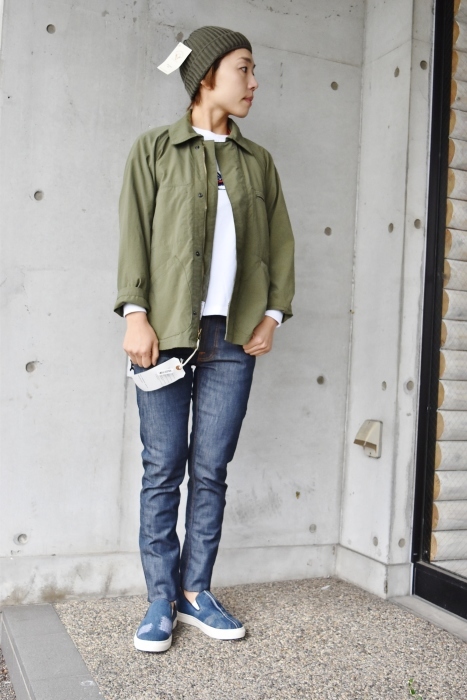 絶妙な仕上がり感です(^^♪ O.K. 手刺繍LONG TEE NB 576 バージョン!★?_d0152280_20580102.jpg