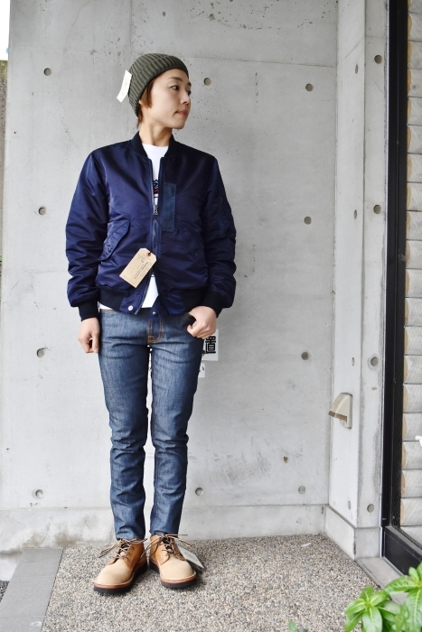 絶妙な仕上がり感です(^^♪ O.K. 手刺繍LONG TEE NB 576 バージョン!★?_d0152280_21002055.jpg