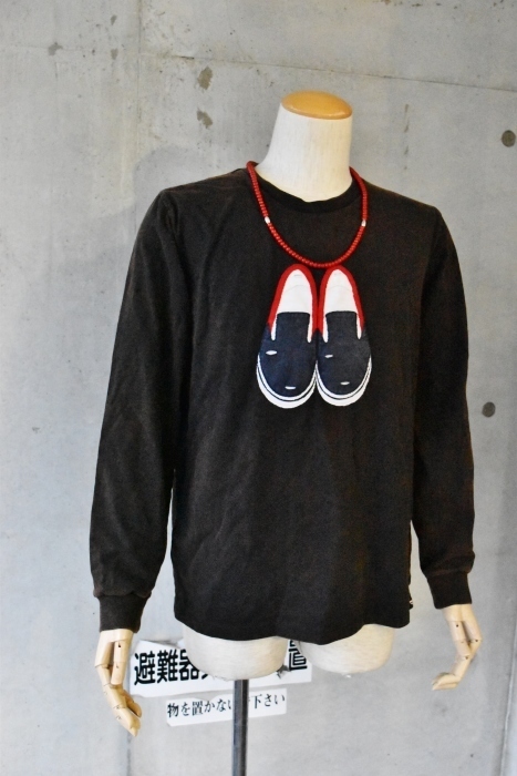 絶妙な仕上がり感です(^^♪ O.K. 手刺繍LONG TEE NB 576 バージョン!★?_d0152280_21044128.jpg