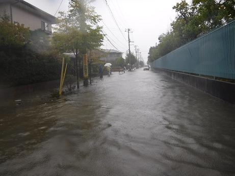 台風２１号が宮城県に直撃_d0261484_1402457.jpg