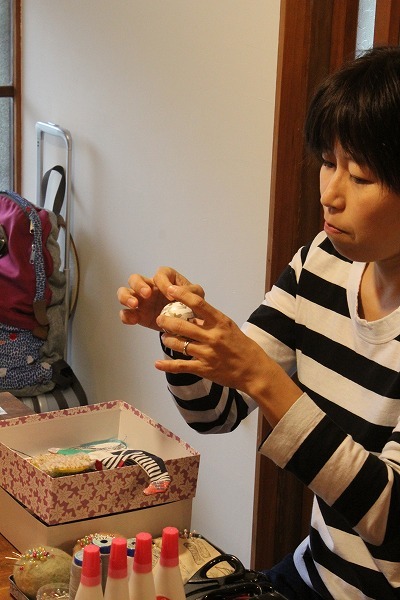 第5回にのはこ時間 サーカスのゾウさんキーホルダー作り_f0162302_20383912.jpg