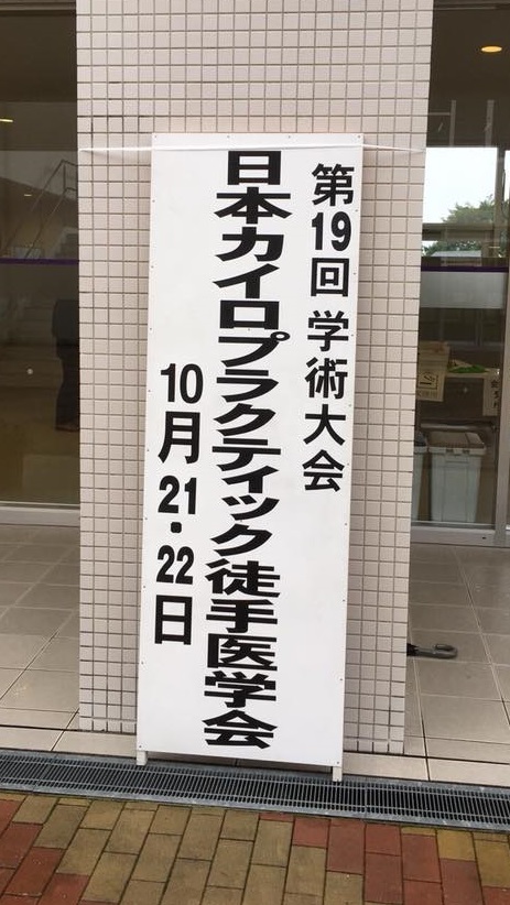 2017日本カイロプラクティック徒手医学会_c0113928_14192559.jpg
