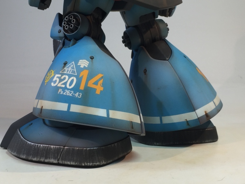 MG 1/100 MS-09 ドム ランバ・ラル専用機 青い巨星 戦場風 改修 MG 1/100 MS-09 ドム ランバ・ラル専用機 青い巨星 戦場風 改修