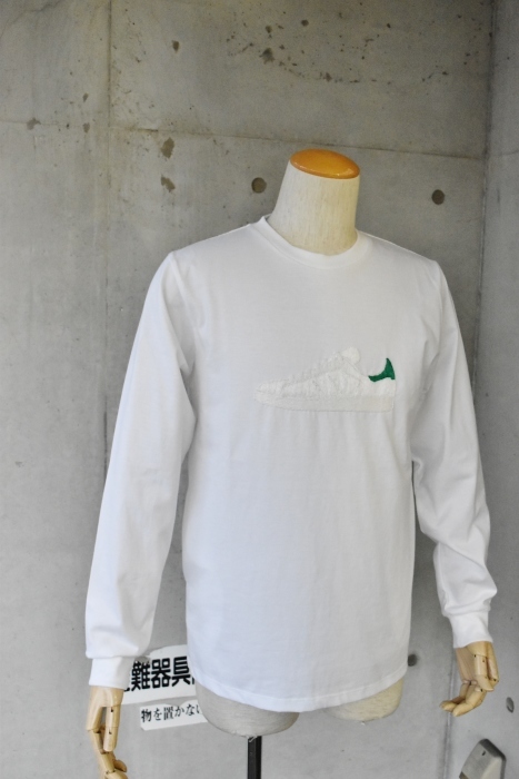 抜群の仕上がり感です(^^♪ O.K. 手刺繍LONG TEE StanSmith バージョン!★?_d0152280_16002692.jpg