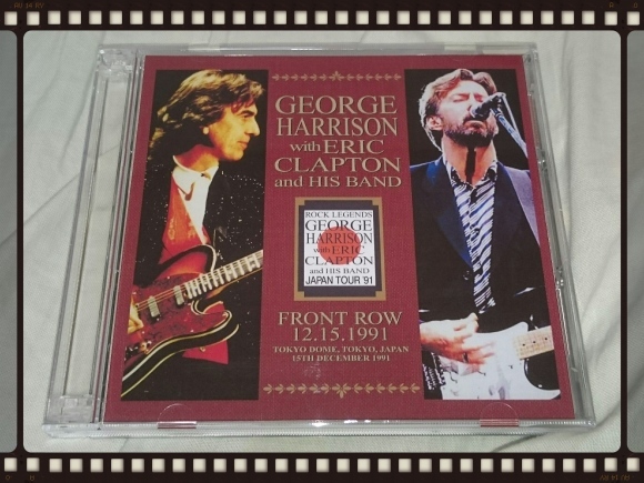 GEORGE HARRISON with ERIC CLAPTON and HIS BAND / FRONT ROW 12.15.1991_b0042308_01254623.jpg