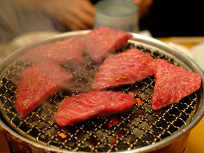 「浜松町　焼肉くにもと新店で夜の焼き肉」　_a0000029_0125826.jpg