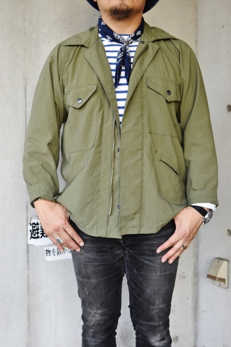 REVERSIBLE Military JACKET・スタイル。。。By DAILY WORDROBE INDUSTRY_d0152280_21271550.jpg