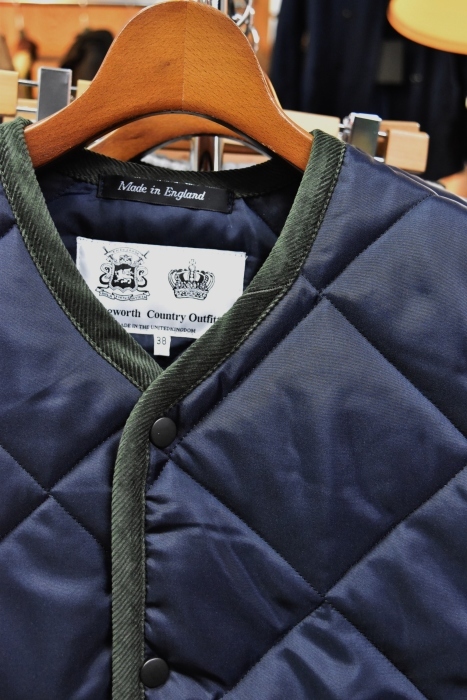 Hollingworth country outfitters ･･･ QUILTING VEST (当店別注カラー)！★！_d0152280_21432882.jpg