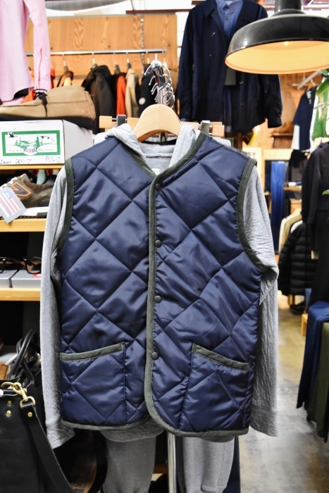 Hollingworth country outfitters ･･･ QUILTING VEST (当店別注カラー)！★！_d0152280_21442708.jpg
