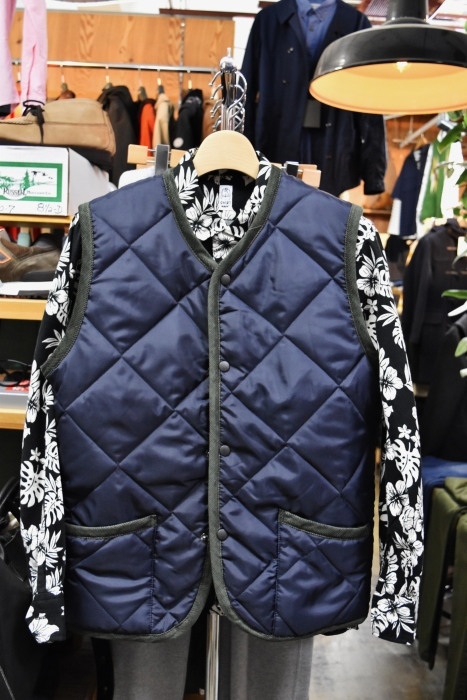 Hollingworth country outfitters ・・・ QUILTING VEST (当店別注カラー)!★!_d0152280_21450997.jpg