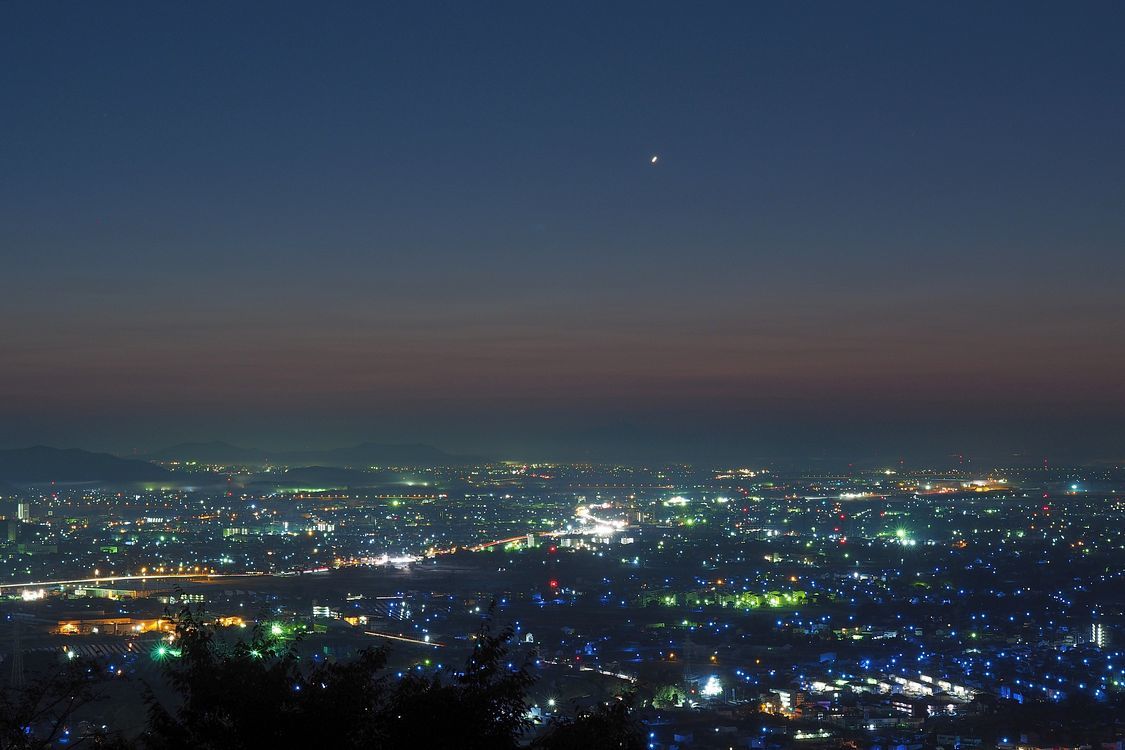 絶景!朝焼け筑波山を金山から♪_a0031821_16260263.jpg
