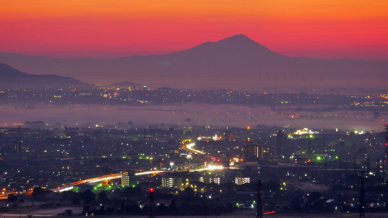 絶景!朝焼け筑波山を金山から♪_a0031821_16430900.jpg