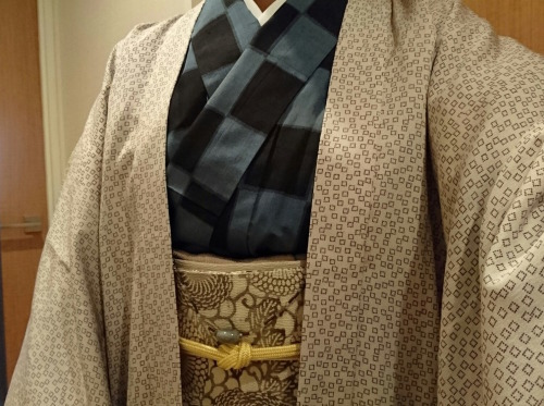 短い名古屋帯を、縫い付ける作り帯に : メダカと過ごす一日