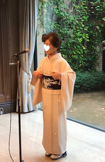 9周年・水色御召+雪輪の帯・かざり錦着物+御所解帯_f0181251_1974469.jpg