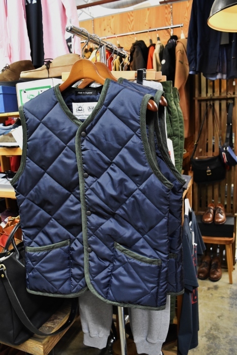 Hollingworth country outfitters ･･･ QUILTING VEST (当店別注カラー)！★！_d0152280_20542826.jpg