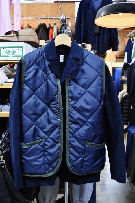 Hollingworth country outfitters ・・・ QUILTING VEST (当店別注カラー)!★!_d0152280_21184535.jpg