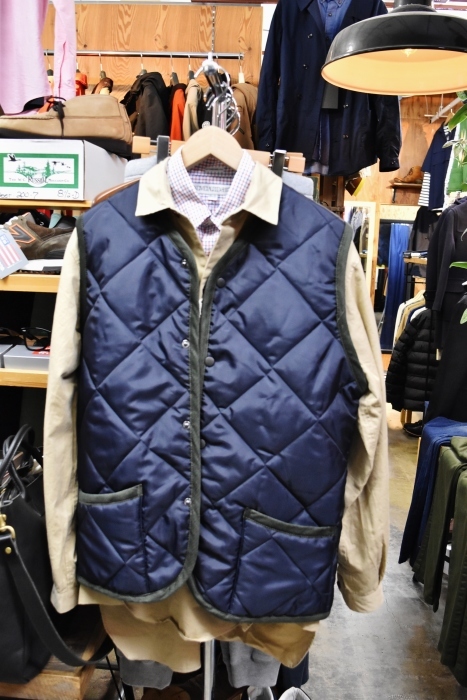 Hollingworth country outfitters ･･･ QUILTING VEST (当店別注カラー)！★！_d0152280_21212330.jpg