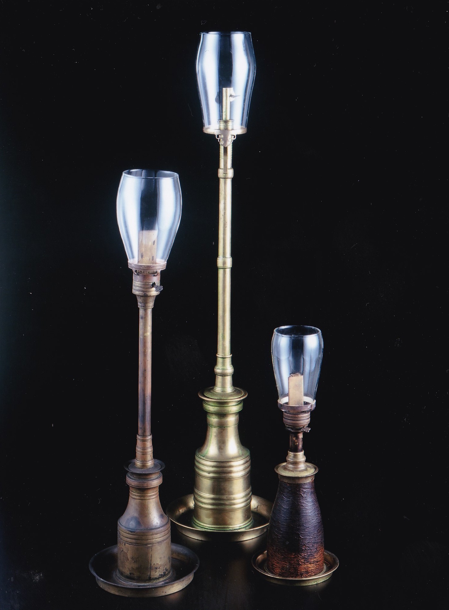 格安販売の 文明開化の華 洋燈展－2 からくり儀右衛門と無尽灯（無盡燈 真鍮製