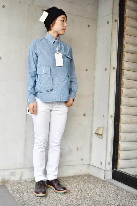 DAILY WORDROBE INDUSTRY ・・・ Shambre Work Pullover SHIRTS (当店別注)!★!_d0152280_21274471.jpg