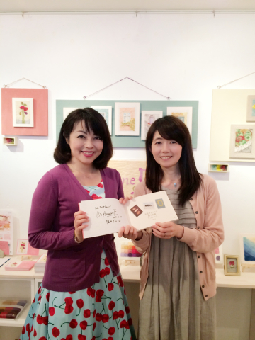 福田りお先生の新刊出版記念作品展 羊毛フェルトで刺す絵画「タブレーヌ」@ギャラリーパレットへ_a0157409_08063340.jpg