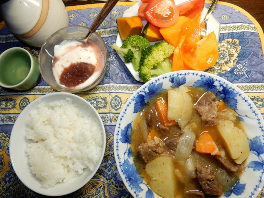 ’17,10,28(土)えっ!塩味の肉じゃがって?_f0060461_05543778.jpg