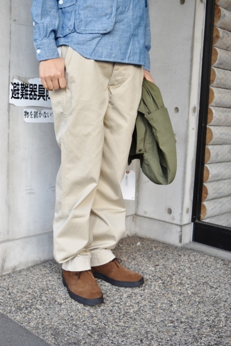 DAILY WORDROBE INDUSTRY ･･･ Shambre Work Pullover SHIRTS (当店別注)！★！_d0152280_08031912.jpg