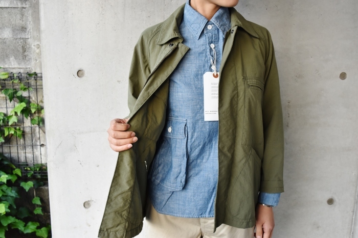 DAILY WORDROBE INDUSTRY ・・・ Shambre Work Pullover SHIRTS (当店別注)!★!_d0152280_08065093.jpg