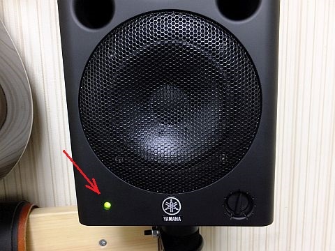 YAMAHA MSP5 Studio LED 青色化 : 青いそらの下で・・・ YAMAHA MSP5 Studio LED 青色化 : 青いそらの下で・・・