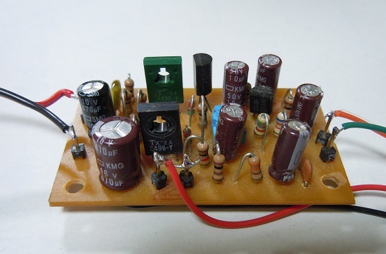 4石スーパーにSEPP低周波増幅回路を組み合わせる－音質改善 : 真空管に