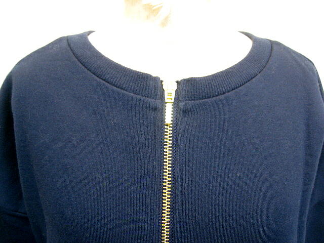 ｓｉｒｏ（シロ）ｔｅｘ　ＢＲＵＳＨＥＤ　ＳＷＥＡＴＯＰ　ネイビー_a0089359_1263376.jpg