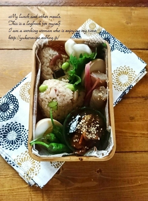 10 29 だし炊きタコ飯おにぎり弁当 Yuka Sレシピ 10 29 だし炊きタコ飯おにぎり弁当 Yuka Sレシピ