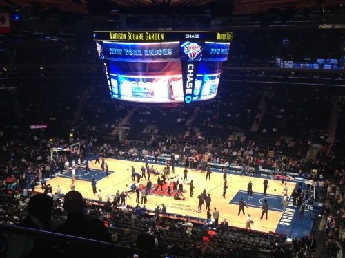 マディソン スクエア ガーデンでnba観戦 New York Knicks Vs Brooklyn Nets The Big Apple 日記