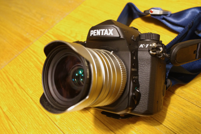 フルサイズ K 1 Pentaxとパンケーキ