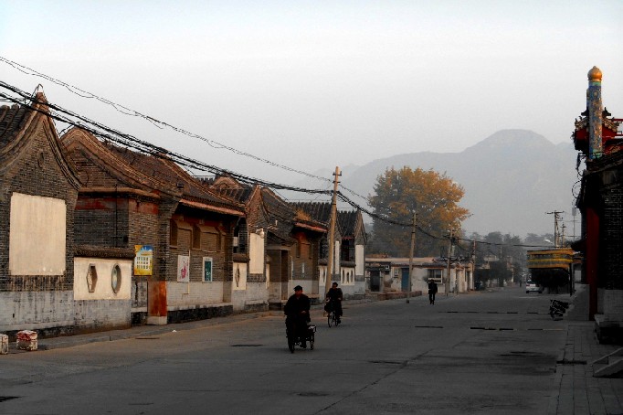 早朝の中国・田舎町 万里の長城巡り その6 : 写録番外編