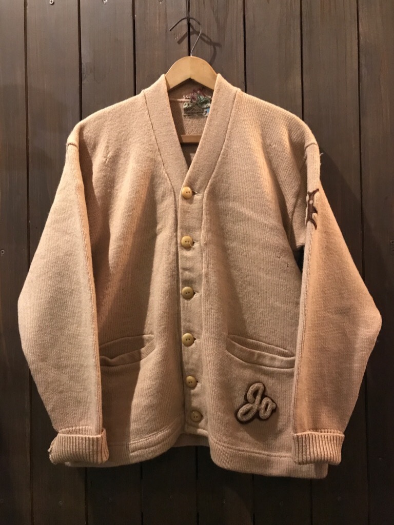 神戸店11/1(水)ヴィンテージ＆スーペリア入荷!#6 Vintage Knit Item!Letterman,Mohair,Muffler!!!_c0078587_16073788.jpg