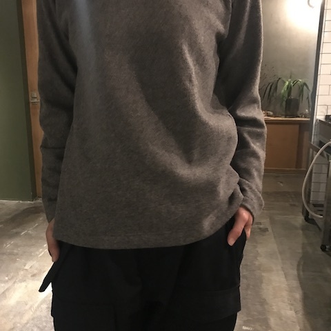 ウールロンT入荷しました! sans limite_d0364239_16244021.jpg