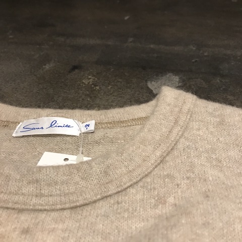 ウールロンT入荷しました！　sans limite_d0364239_18052988.jpg