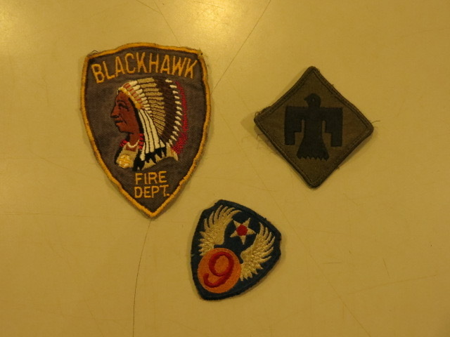 \"1940\'S US AIR FORCE PATCH/1940\'S INDIAN BLACKHAWK PATCH\"ってこんなこと。_c0140560_15240774.jpg