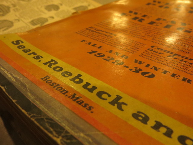 \"1929-30 SEARS CATALOG\"ってこんなこと。_c0140560_16325360.jpg