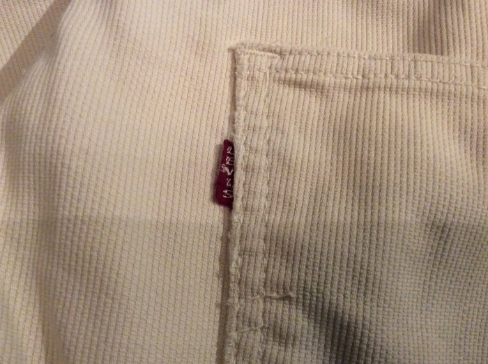 60's Levi's 911B pique pants : BUTTON UP clothing